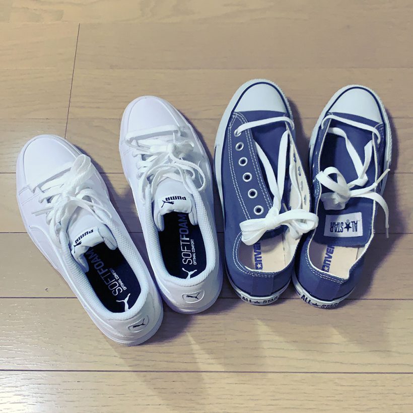 スニーカー新調した