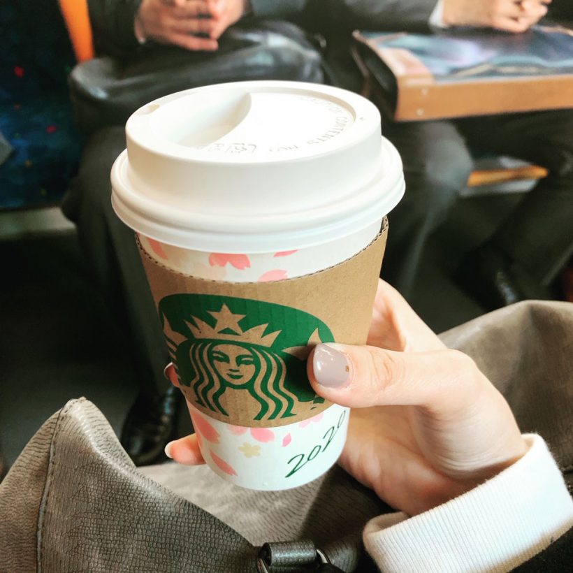 さくらミルクラテ